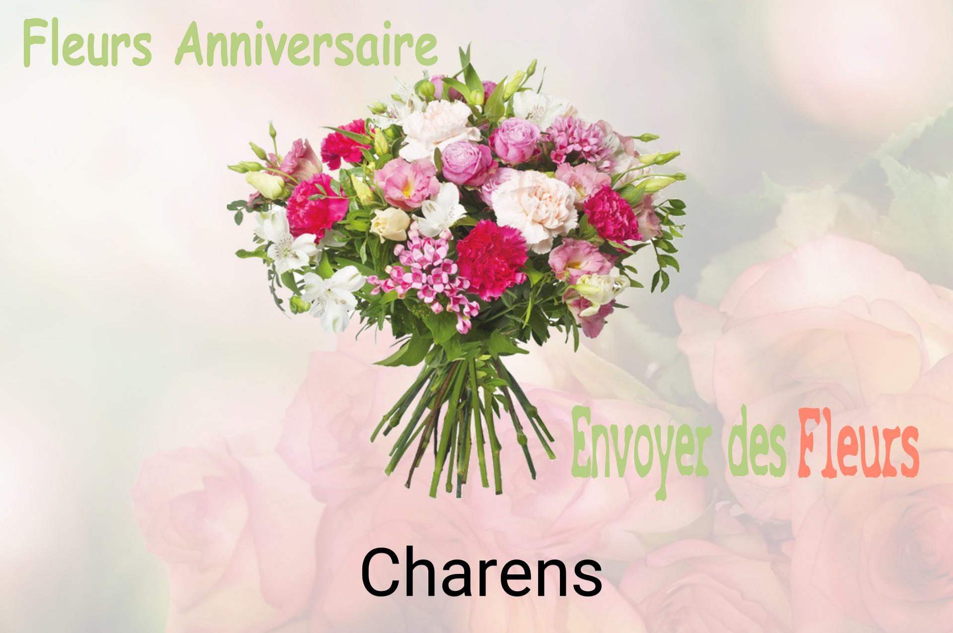 Bouquet de fleurs d’anniversaire livré à Charens