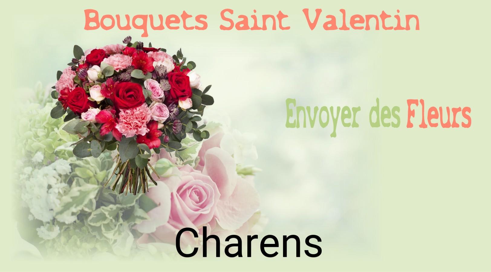 Roses de Saint-Valentin livrées à Charens